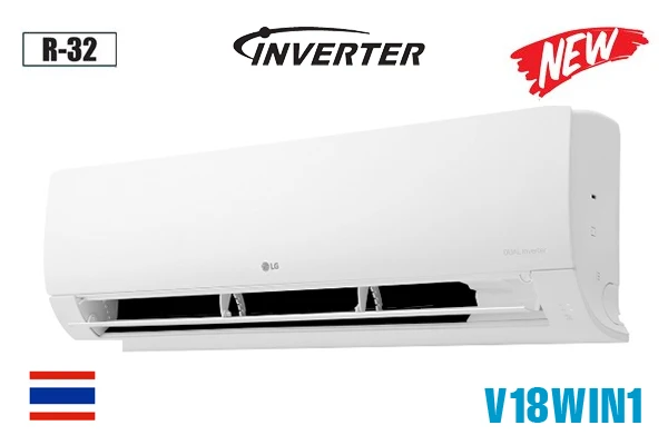 Điều Hòa 2 Chiều LG Inverter 18000BTU B18END1